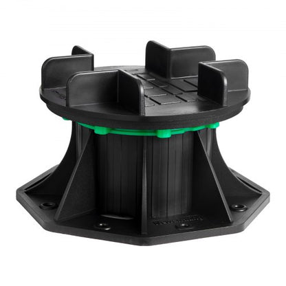 8 pcs adjustable deck supports pedestal deck foundation base 9.6-11.2 cm