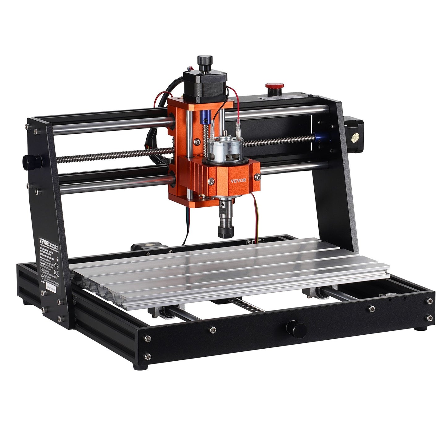 CNC Milling Machine, 300x200x72mm Work Area, 120W Engraving Machine, 3-Axis GRBL Control Wood Engraving Carving Milling Machine Kit 1200RPM with Offline Control for Wood, Acrylic, MDF, PVC, Plastic Foam