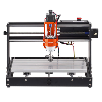 CNC Milling Machine, 300x200x72mm Work Area, 120W Engraving Machine, 3-Axis GRBL Control Wood Engraving Carving Milling Machine Kit 1200RPM with Offline Control for Wood, Acrylic, MDF, PVC, Plastic Foam