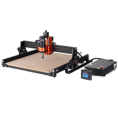 CNC Milling Machine, 400x400x60mm Work Area, 300W Engraving Machine, 3-Axis GRBL Control Wood Engraving Carving Milling Machine Kit 1200RPM with Offline Control for Wood, Acrylic, MDF, PVC, Plastic Foam