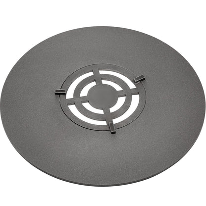 40" Replacement BBQ Grill Griddle Grate, Carbon Steel Griddle Grill with Center Grate, Easy Maintenance Grate Insert For 18 Inch Kettle BBQ, Griddle Grill Attachment for Round Grills, Burgers