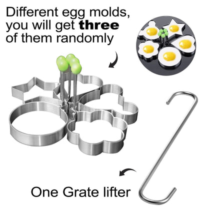 40" Replacement BBQ Grill Griddle Grate, Carbon Steel Griddle Grill with Center Grate, Easy Maintenance Grate Insert For 18 Inch Kettle BBQ, Griddle Grill Attachment for Round Grills, Burgers