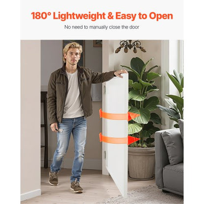 Pendeltüren für Café 81,3x106,7 cm Kiefer weiß mit Scharnieren und Beschlägen | EU