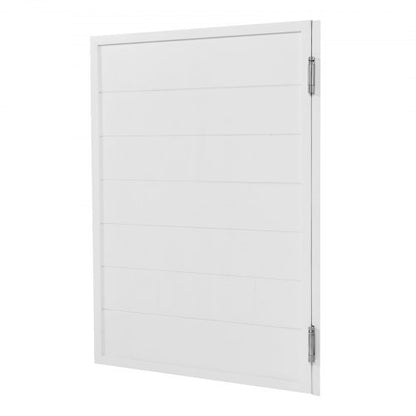 Pendeltüren für Café 81,3x106,7 cm Kiefer weiß mit Scharnieren und Beschlägen | EU