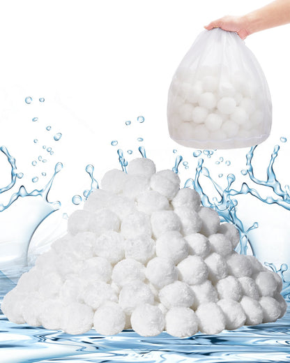 Poolfilterkulor för sandfilterpump 3,5 lbs Återanvändbar för pool