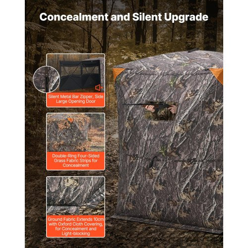 bärbar jaktgardin för 2-3 personer, termisk markgardin, bärväska för hjortgardin |  EU
