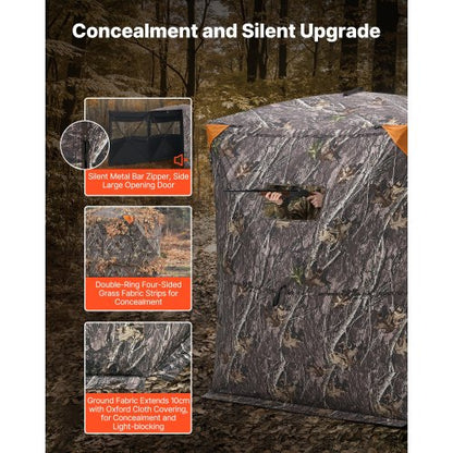 bärbar jaktgardin för 2-3 personer, termisk markgardin, bärväska för hjortgardin |  EU