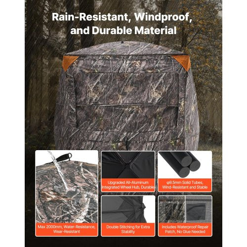 bärbar jaktgardin för 2-3 personer, termisk markgardin, bärväska för hjortgardin |  EU