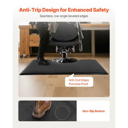 Salongsmatta för hårstylist 1525 x 915 mm Rektangulär salongsmatta 23 mm tjock |  EU