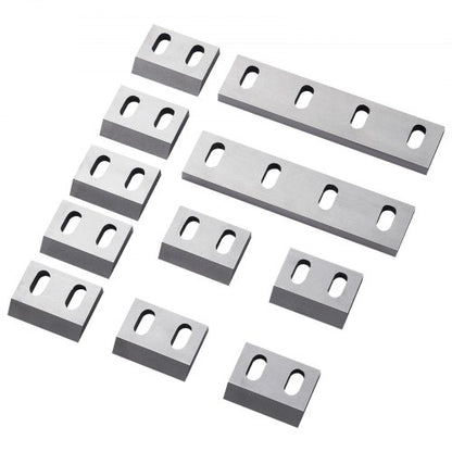 Shredder Blades, Alloy Steel Shredder Machine Blade Kit with 9 Rotating and 2 Fixed Blades, High-Hardness SKD-11 Blade, Compatible with Model 300 Plastic Grinder, for ABS, PP, PVC & Nylon