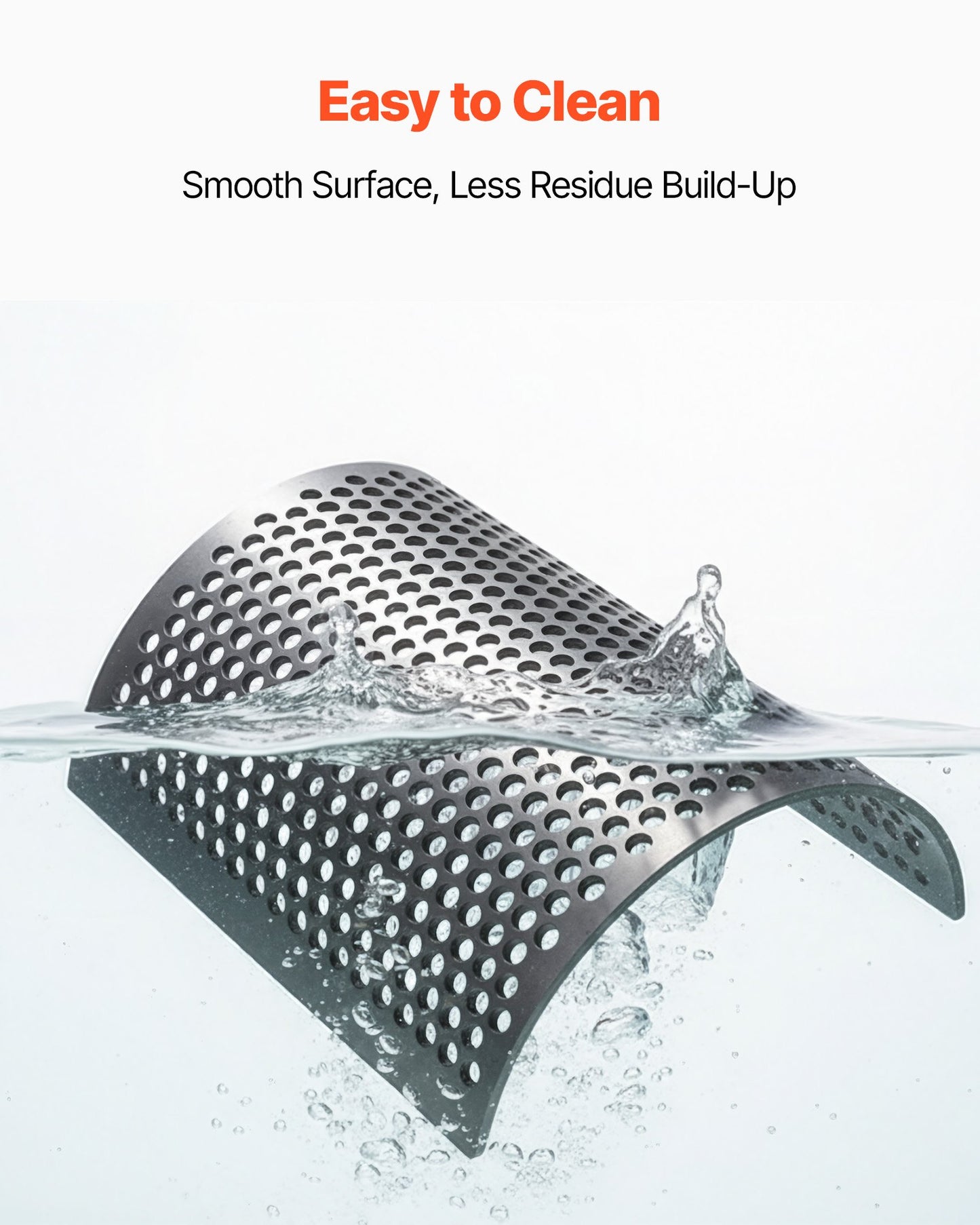 Screen Mesh for Plastic Shredder, High-Quality Steel Durable Mesh, 0.39 in/10 mm High-Precision Aperture Screen, Compatible with Model 300 Plastic Grinder, Suitable for Medium Particle Recycling