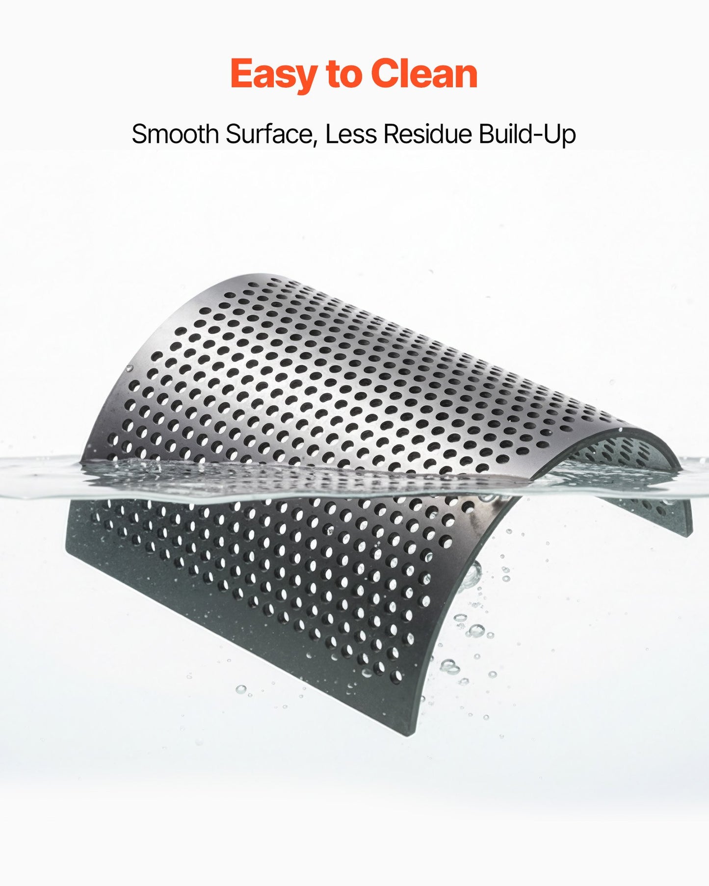 Screen Mesh for Plastic Shredder, High-Quality Steel Durable Mesh, 0.236 in/6 mm High-Precision Aperture Screen, Compatible with Model 250 Plastic Grinder, Suitable for Micro Particle Recycling