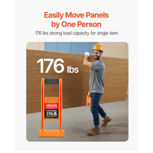 Trockenbauhalter 2er-Pack Sperrholzhalter Griff mit 176 lbs Tragkraft