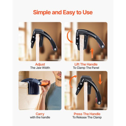 Plywoodbärare 90 kg gipsskiva för bäring av gipsskivor med en tjocklek på 0-2,5 cm