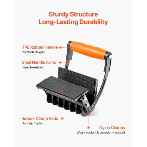 Plywoodbärare 90 kg gipsskiva för bäring av gipsskivor med en tjocklek på 0-2,5 cm