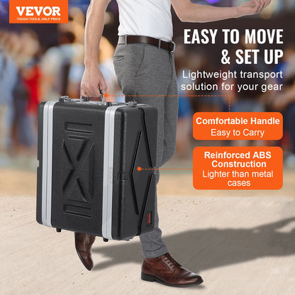 4U Rack Case Server Rack Schrank 14 in Tiefe mit ABS-Konstruktion Griff