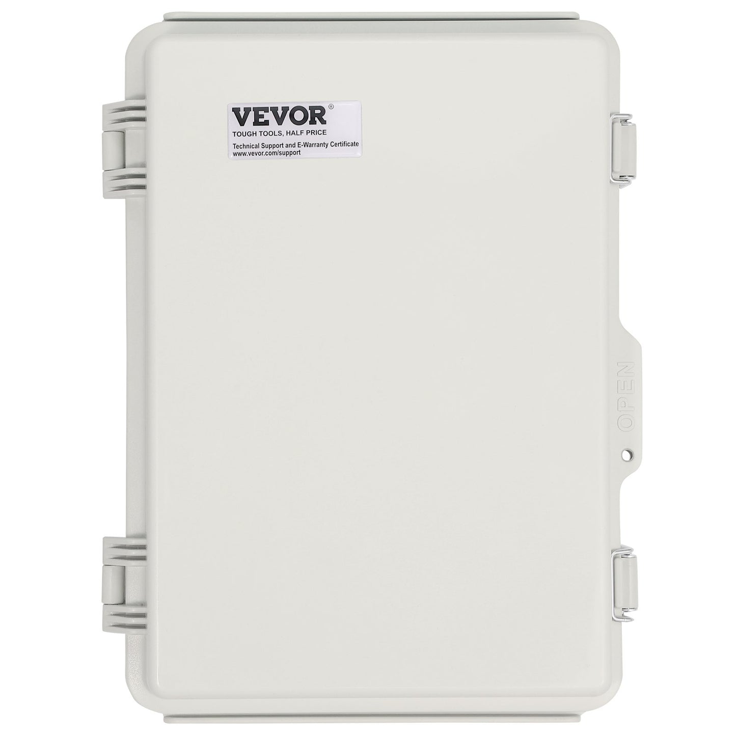 Elektrischer Anschlusskasten für den Außenbereich, 16,93 x 12,99 x 7,09 Zoll, Elektrokasten aus ABS-Kunststoff mit Scharnierverschluss aus Edelstahl, IP67 staubdicht und wasserdicht für elektrische Projekte im Außenbereich