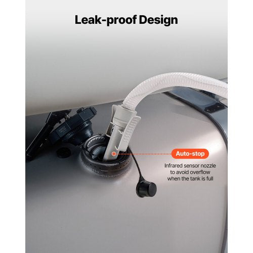 Fuel Caddy 16 Gallon Portable Fuel Tank with 12V DC Electric Transfer Pump | EU