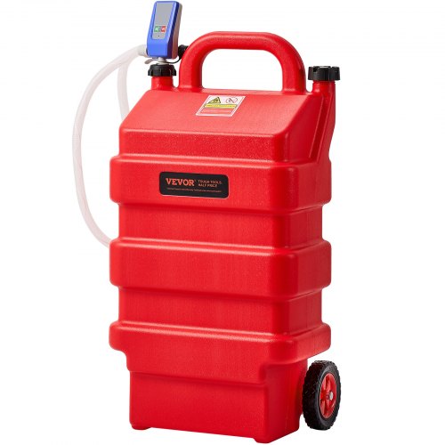 Fuel Caddy 16 Gallon Portable Fuel Tank with 12V DC Electric Transfer Pump | EU