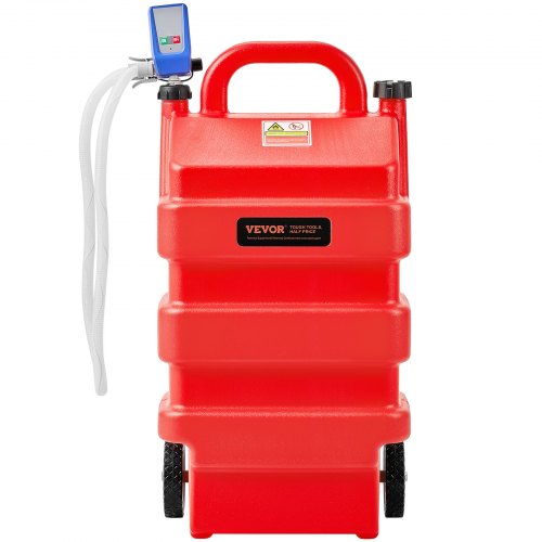 Fuel Caddy 16 Gallon Portable Fuel Tank with 12V DC Electric Transfer Pump | EU