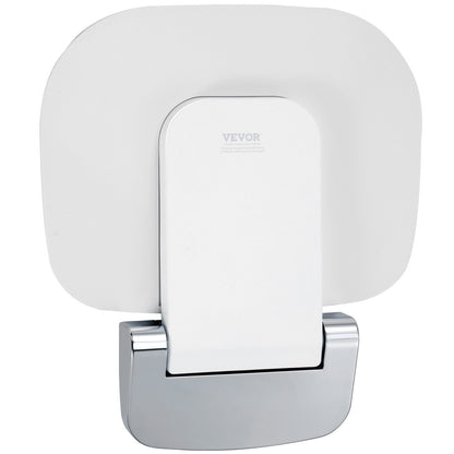 Hopfällbar duschsits 13,6'' x 12,8'' väggmonterad duschbänk 450 lbs