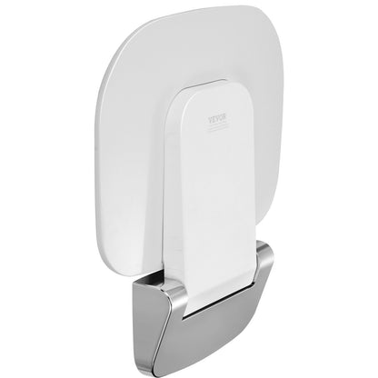 Hopfällbar duschsits 13,6'' x 12,8'' väggmonterad duschbänk 450 lbs