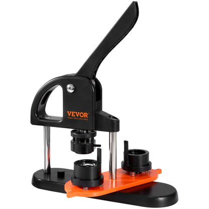 Button Maker Machine, 0.98inch/25mm Pin Maker, Installation-Free Badge Punch Press Kit, Kids DIY Gifts Button Making Supplies with 500pcs Button Parts, Circle Cutter, Magic Book