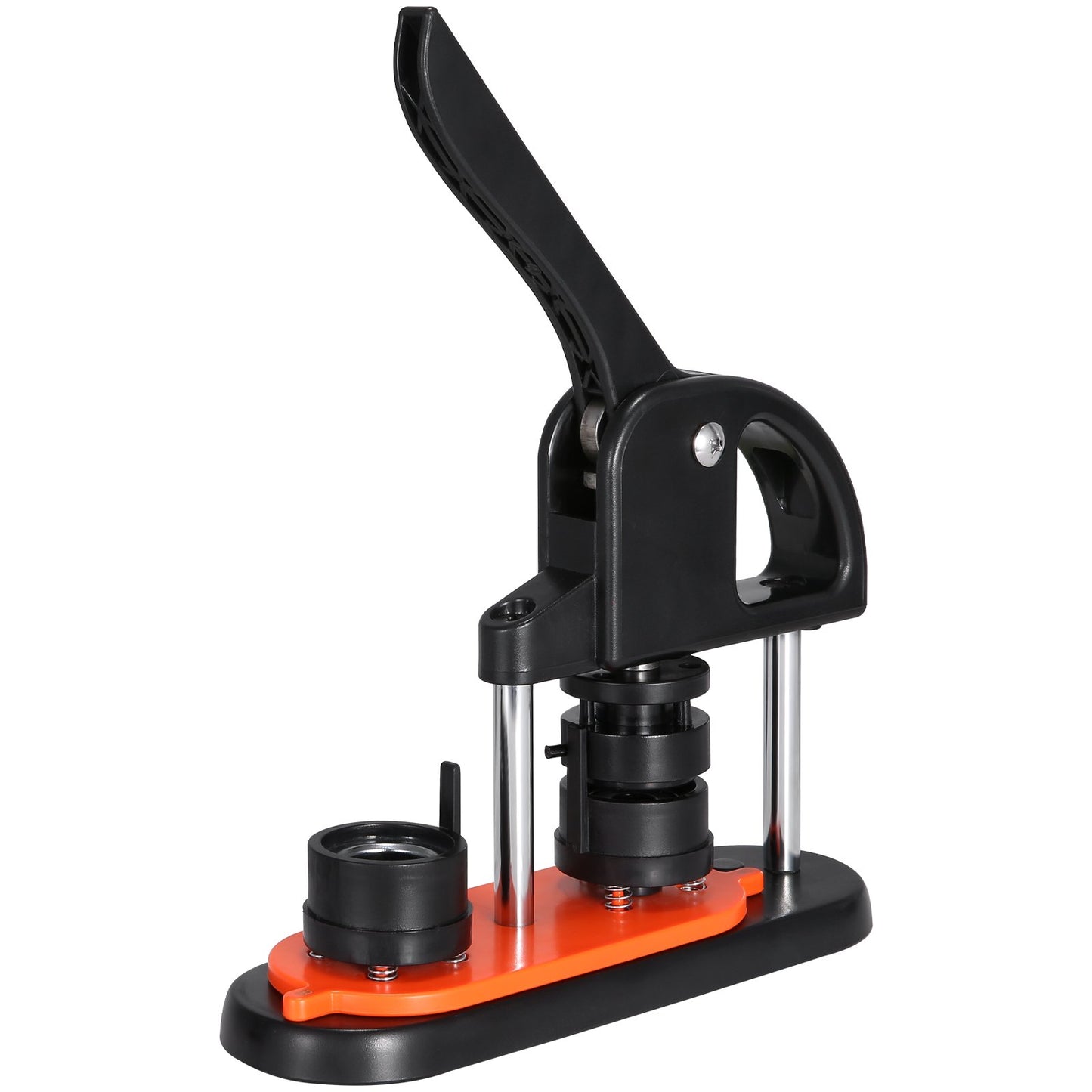 Button Maker Machine, 1.25 inch/32mm Pin Maker, Installation-Free Badge Punch Press Kit, Kids DIY Gifts Button Making Supplies with 500pcs Button Parts, Circle Cutter, Magic Book