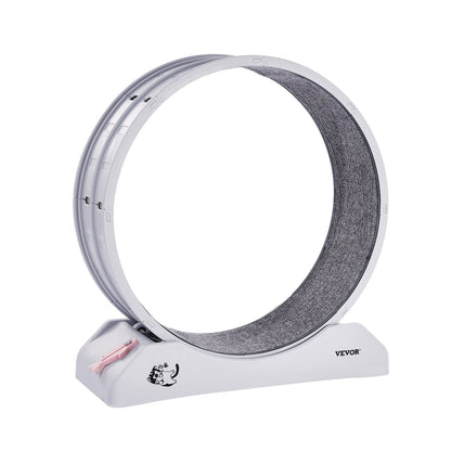 Cat Träningshjul 31.5 i Large Indoor Cat Running Wheel Löpband Vit