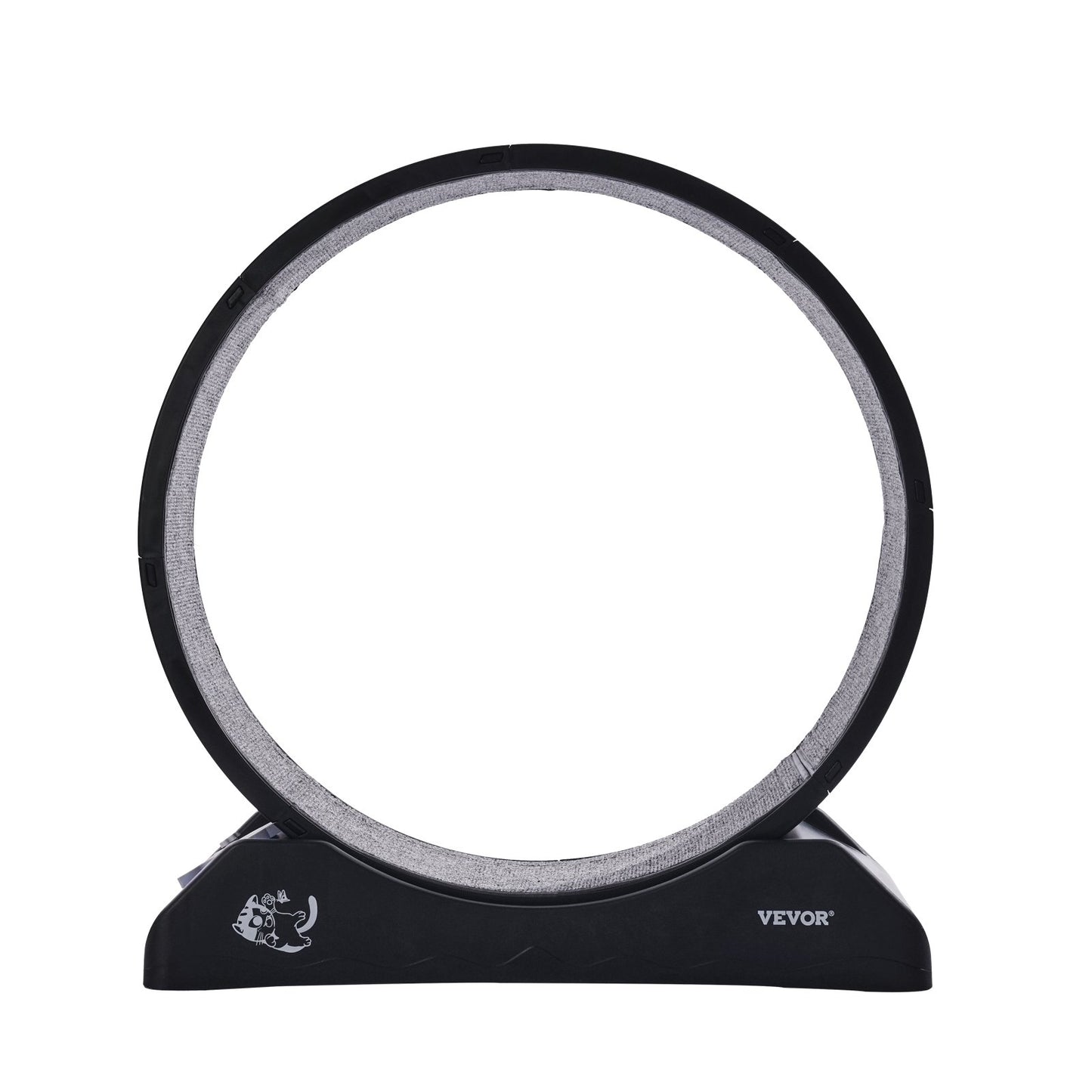 Katzen-Trainingsrad 31,5 Zoll großes Indoor-Katzenlaufrad Laufband Schwarz