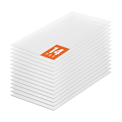 14er-Packung Polycarbonat-Gewächshausplatten 2' X 4' X 0,16'' Dachblech