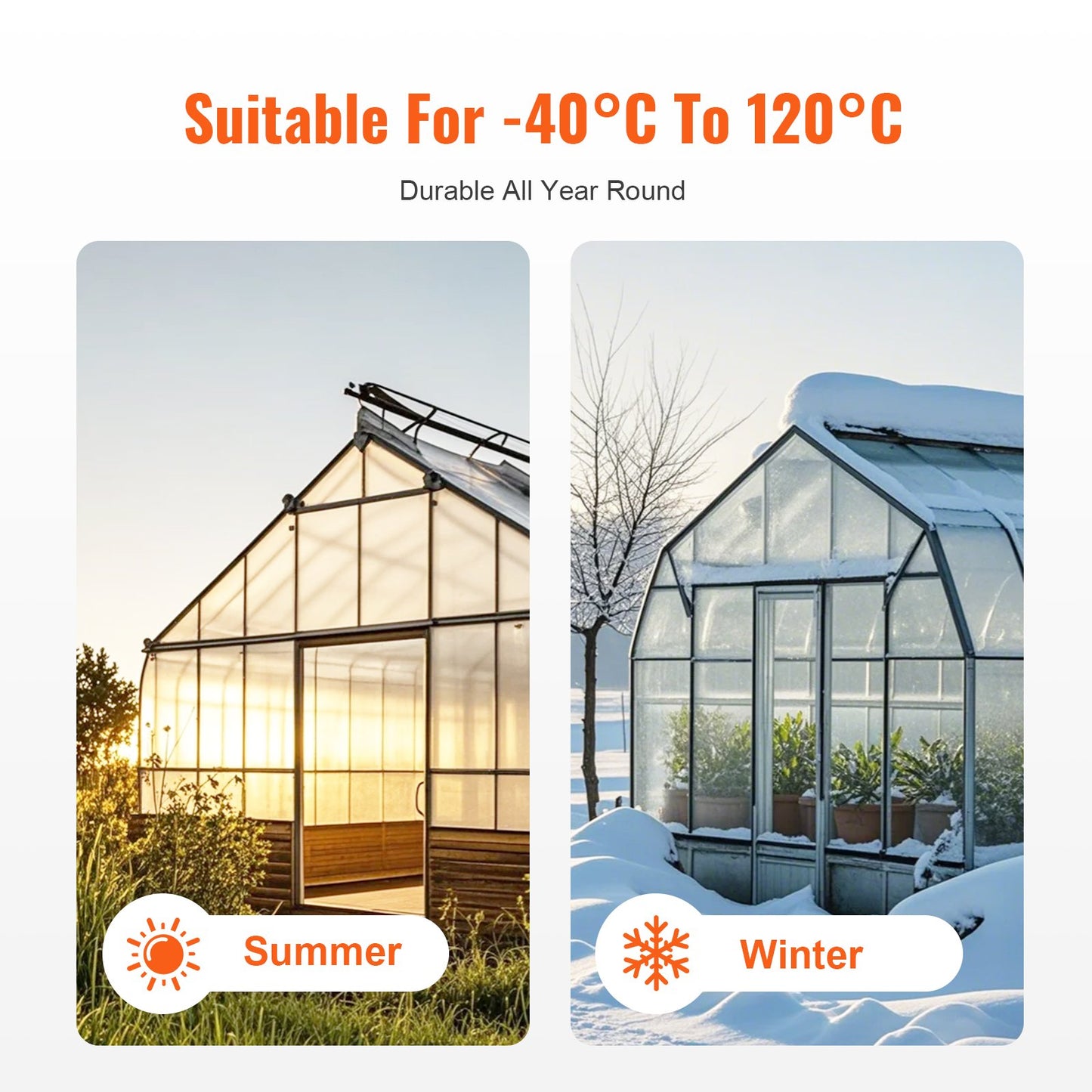 5 Pack Polycarbonate Greenhouse Panels, 2' X 4' X 0.32'' Roof Panels Sheets, Waterproof UV Protected Corrugated Plastic Roofing, Impact Resistance Clear Roofing Sheets for Greenhouse/Garden