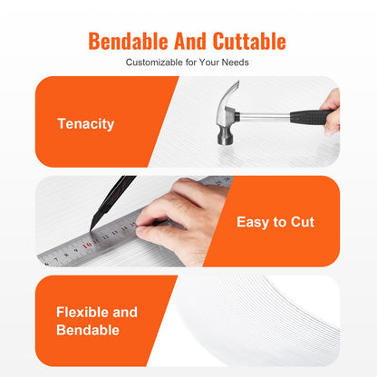 6er-Pack Polycarbonat-Gewächshausplatten 2' X 4' X 0,16'' Dachplatten