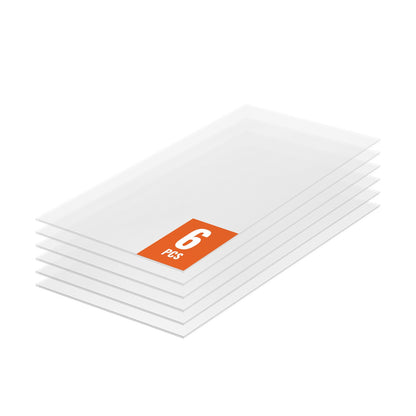 6er-Pack Polycarbonat-Gewächshausplatten 2' X 4' X 0,16'' Dachplatten