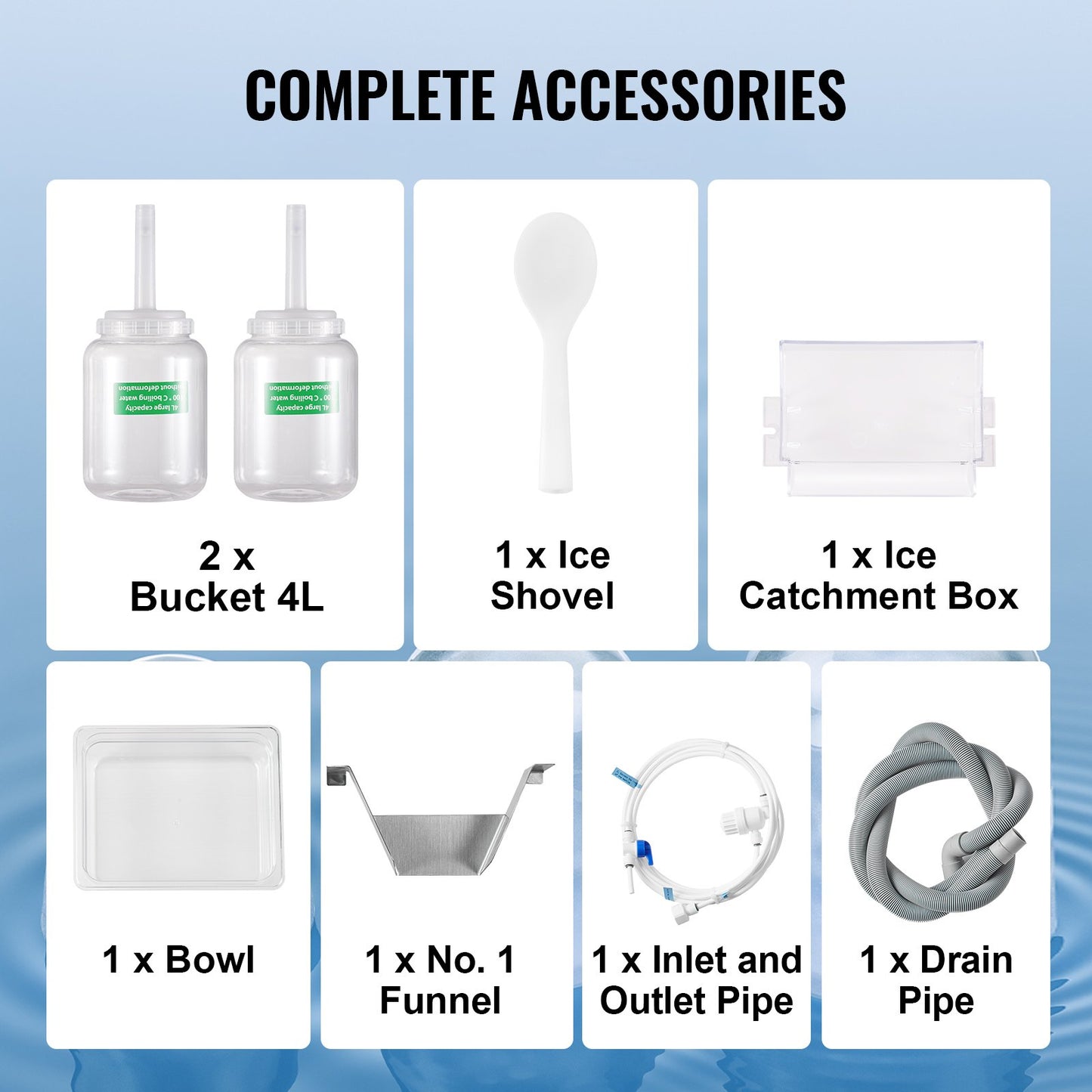 Kommersiell snöflingaismaskin 529LBS/24H rostfritt stål för glass