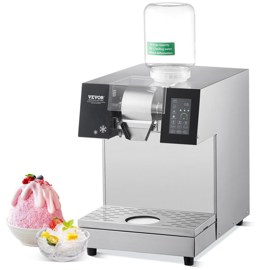 Handelsschneeflocken-Eiscreme-Maschine 529LBS/24H Edelstahl für Eiscreme