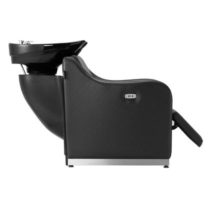 Shampoo Backwash Stol Barbershop Hårtvättstation & Elektriskt fotstöd