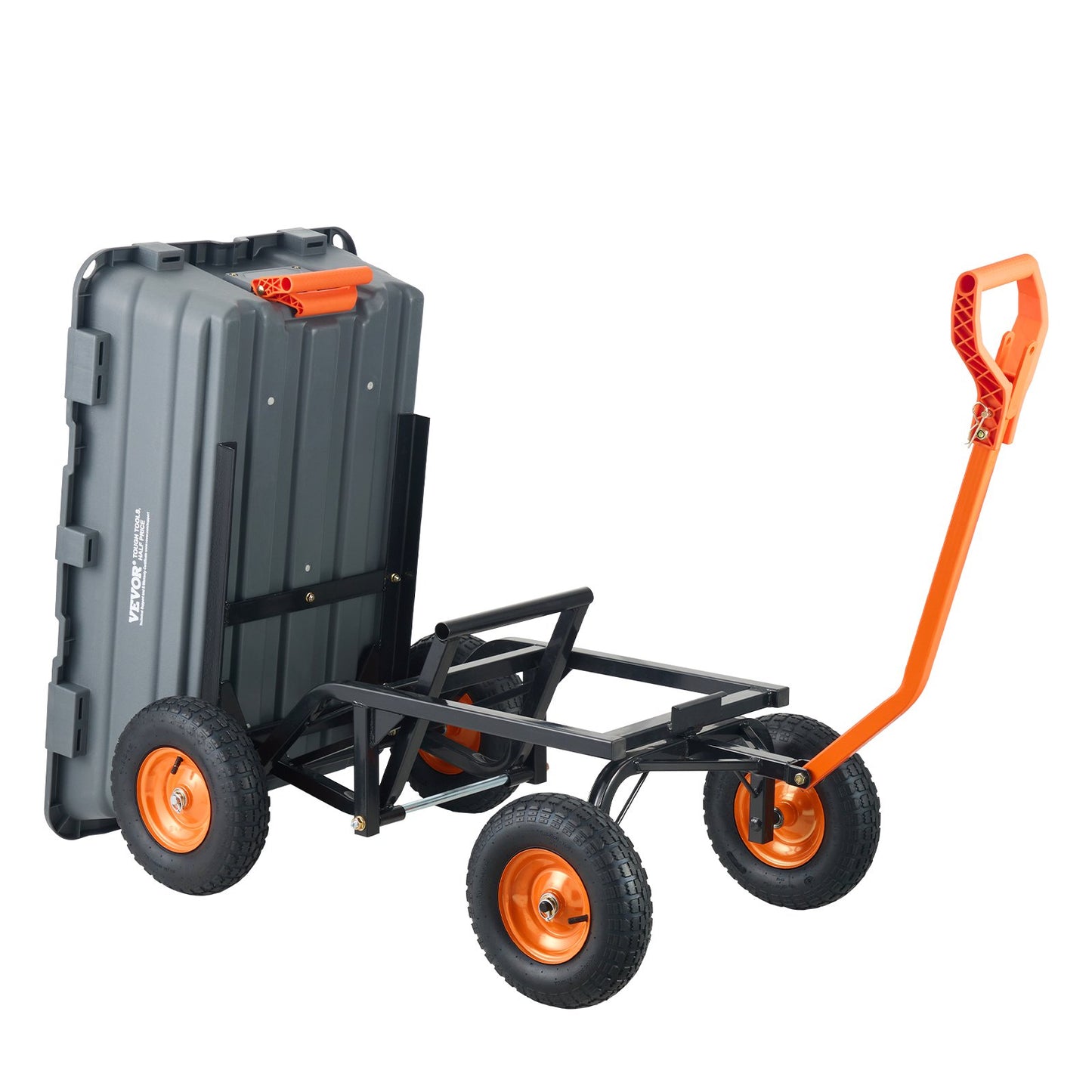 Poly Garden Dump Cart Kraftiga gårdsvagnar och vagnar 1500 lbs 13" däck