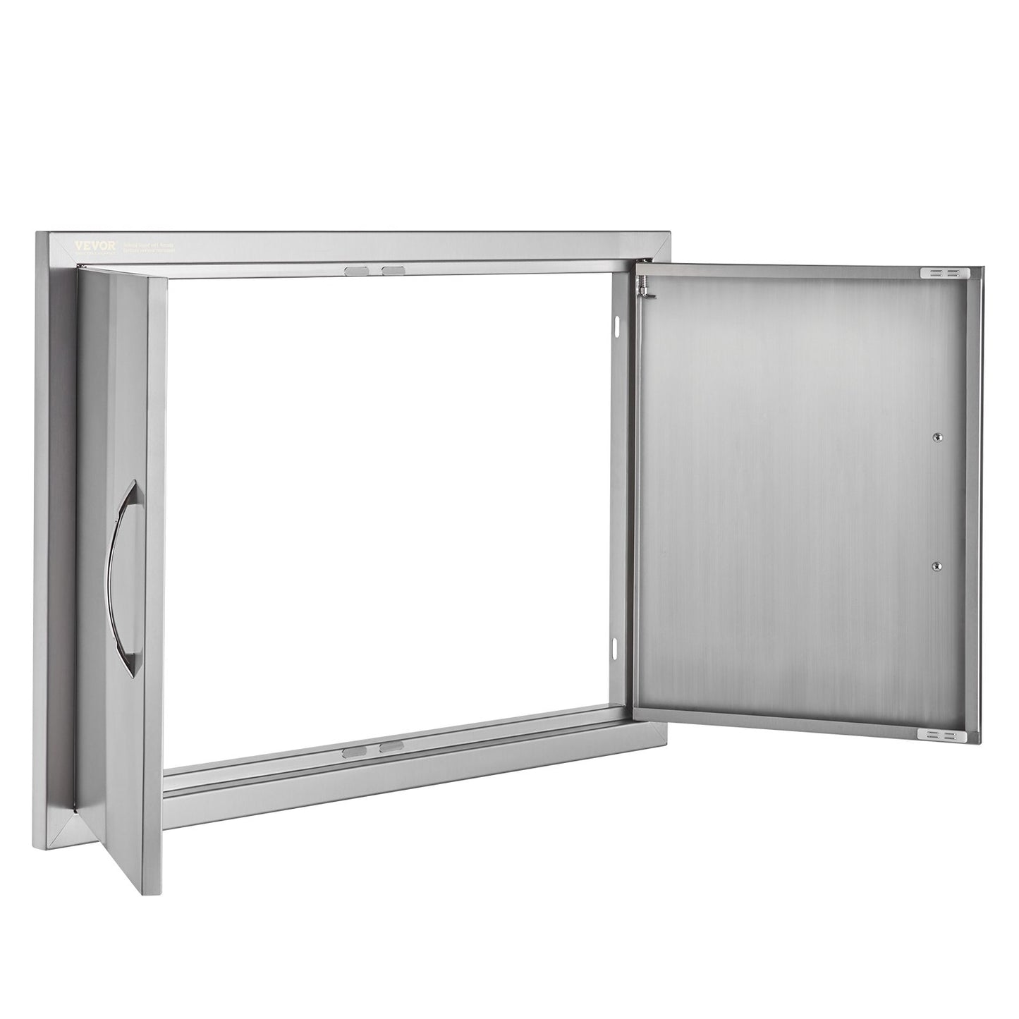 774x533 mm Grillinsel-Zugangstür Außenküchentür Edelstahl