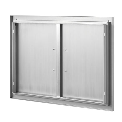 774x533 mm Grillinsel-Zugangstür Außenküchentür Edelstahl