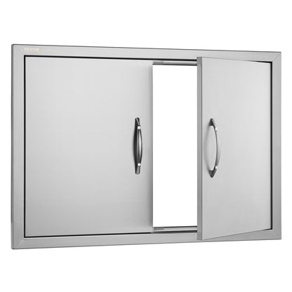 774x533 mm Grillinsel-Zugangstür Außenküchentür Edelstahl