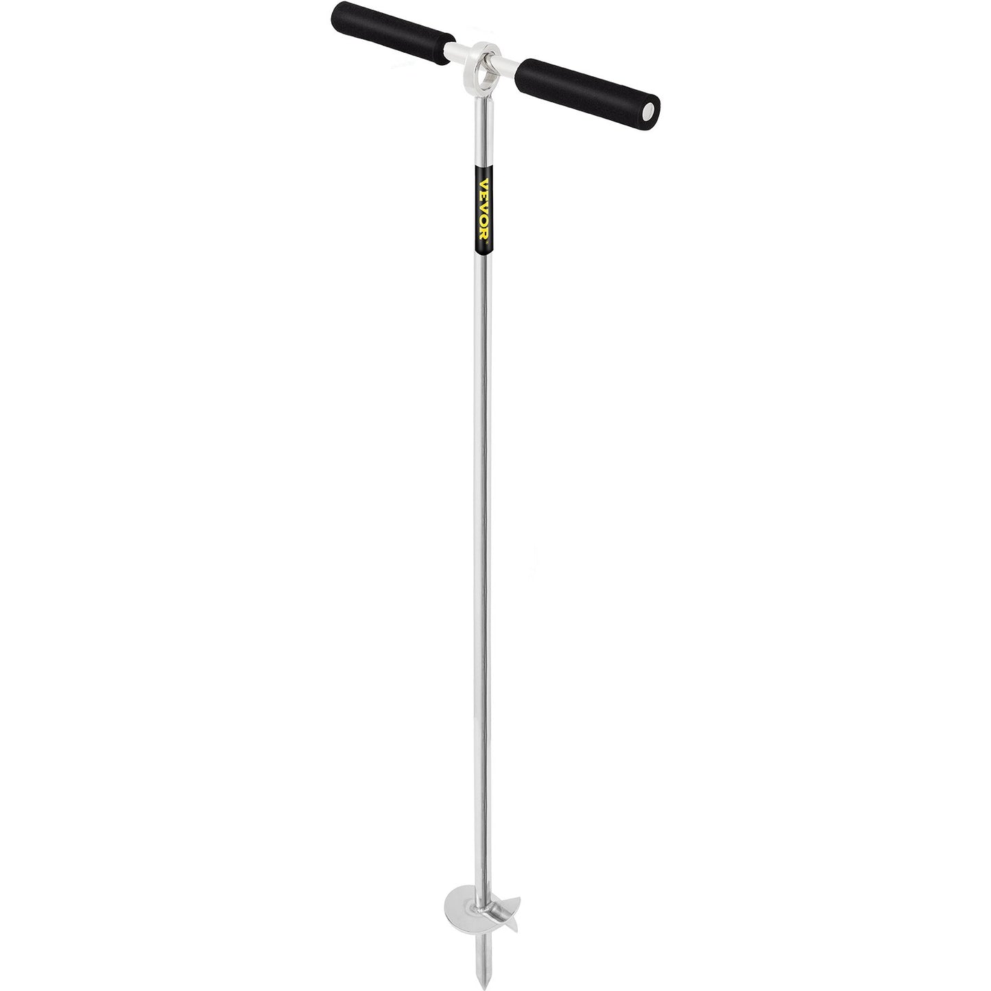 Sandanker, 91,4 cm lange Schraube für Strand und Sandbank, Schraubanker aus Edelstahl 316 mit abnehmbarem Griff, Bungee-Leine und Tragetasche, für Jetski, PWC, Ponton, Kajak