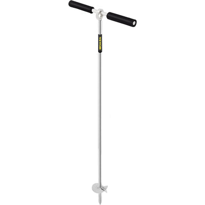 Sandanker, 91,4 cm lange Schraube für Strand und Sandbank, Schraubanker aus Edelstahl 316 mit abnehmbarem Griff, Bungee-Leine und Tragetasche, für Jetski, PWC, Ponton, Kajak