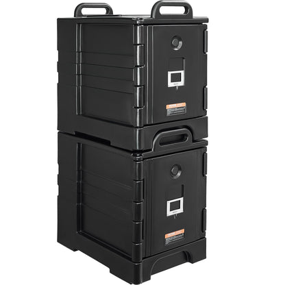 Insulated Food Pan Carrier Stapelbar Catering Dishbox 81QTx 2 Skavfat