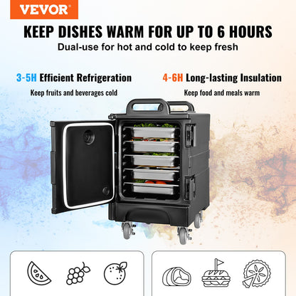 Insulated Food Pan Carrier Stapelbar Catering Dishbox 81QT Skavfat