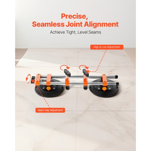 Seamless Seam Setter 6" Saugnapf zum Verbinden und Nivellieren von Arbeitsplatten | EU