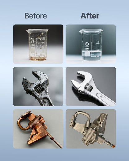 10L Ultrasonic Cleaner, Professional Ultrasonic Cleaner Machine with Knob Control, Stainless Steel Cleaning Machine with Basket and Cleaning Ball, for Watches, Razors, Jewelry, Coins and More