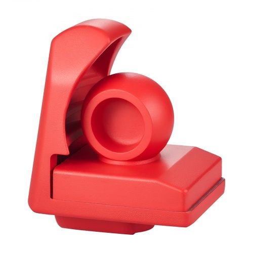 Trailer Hitch Lock, Fits for 1-7/8 in, 2 in, 2-5/16 in Couplers, Heavy-Duty Anti-Theft Trailer Ball Lock with 3 Keys, Prying-Resistant & Impact-Resistant, Fits for RVs, Boats, Trailers, Red