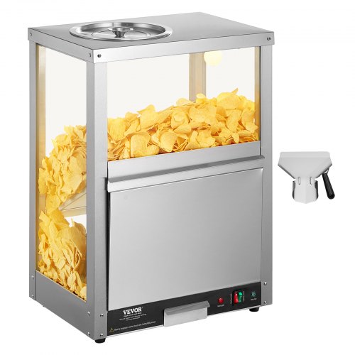 Nacho Chip Warmer 84.5QT/80L for Nacho Chips Popcorn Peanut Potato Chips