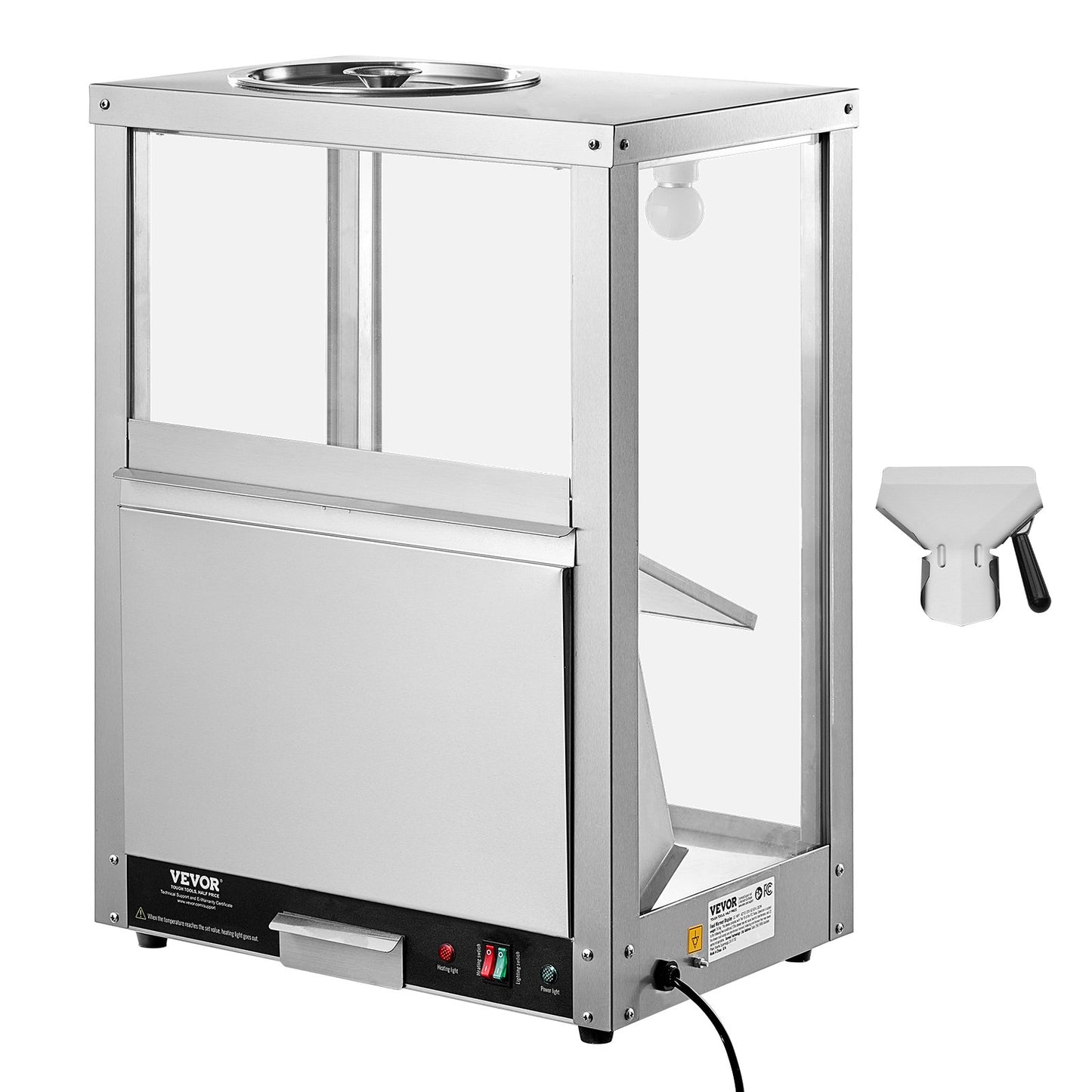 Nacho-Chip-Wärmer 84,5 QT/80L für Nacho-Chips, Popcorn, Erdnuss-Chips